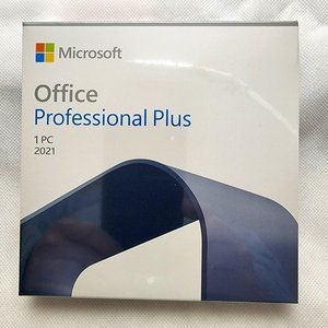 Microsoft Office 2021 Professional Plus DVD Package (New - Sealed)